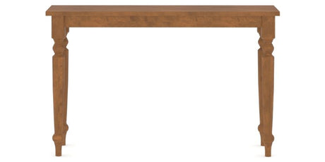 Canadel Accent Sofa Table 1648 in Oak Washed Birch with Matte Finish, side view