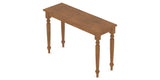 Canadel Accent Sofa Table 1648 in Oak Washed Birch with Matte Finish, view from above