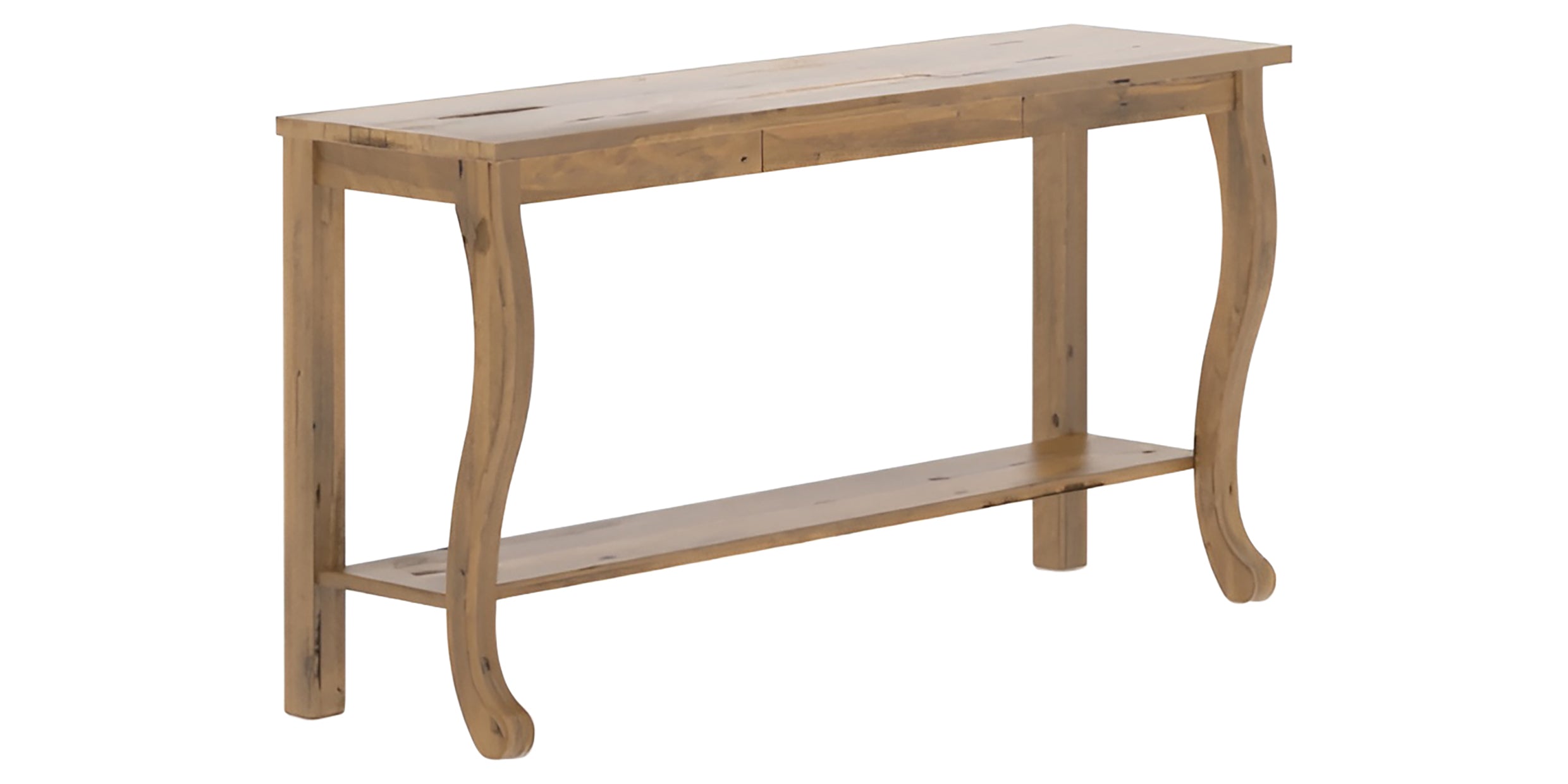 Oak Washed Birch with Distressed Finish | Canadel Accent 1660 GA Sofa Table | Valley Ridge Furniture