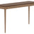 Oak Washed Birch with Matte Finish | Canadel Accent 1660 DH Sofa Table | Valley Ridge Furniture