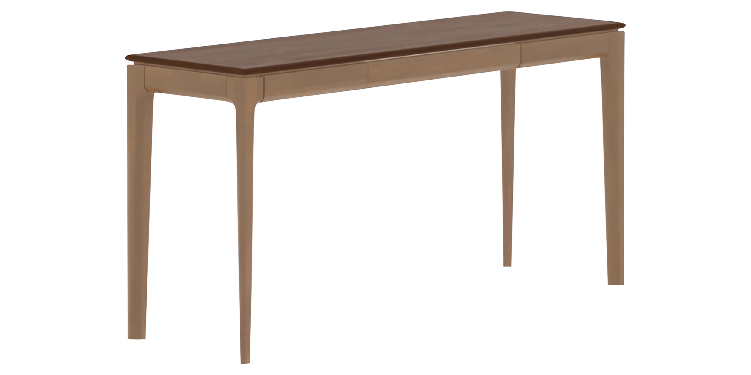 Oak Washed Birch with Matte Finish | Canadel Accent 1660 DH Sofa Table | Valley Ridge Furniture