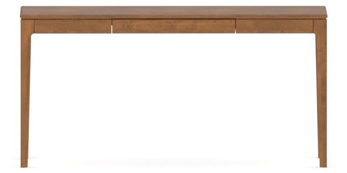 Canadel Accent Sofa Table 1660 DH in Oak Washed Birch with Matte Finish, side view
