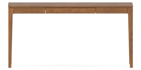 Canadel Accent Sofa Table 1660 DH in Oak Washed Birch with Matte Finish, side view
