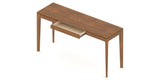 Canadel Accent Sofa Table 1660 DH in Oak Washed Birch with Matte Finish, view from above