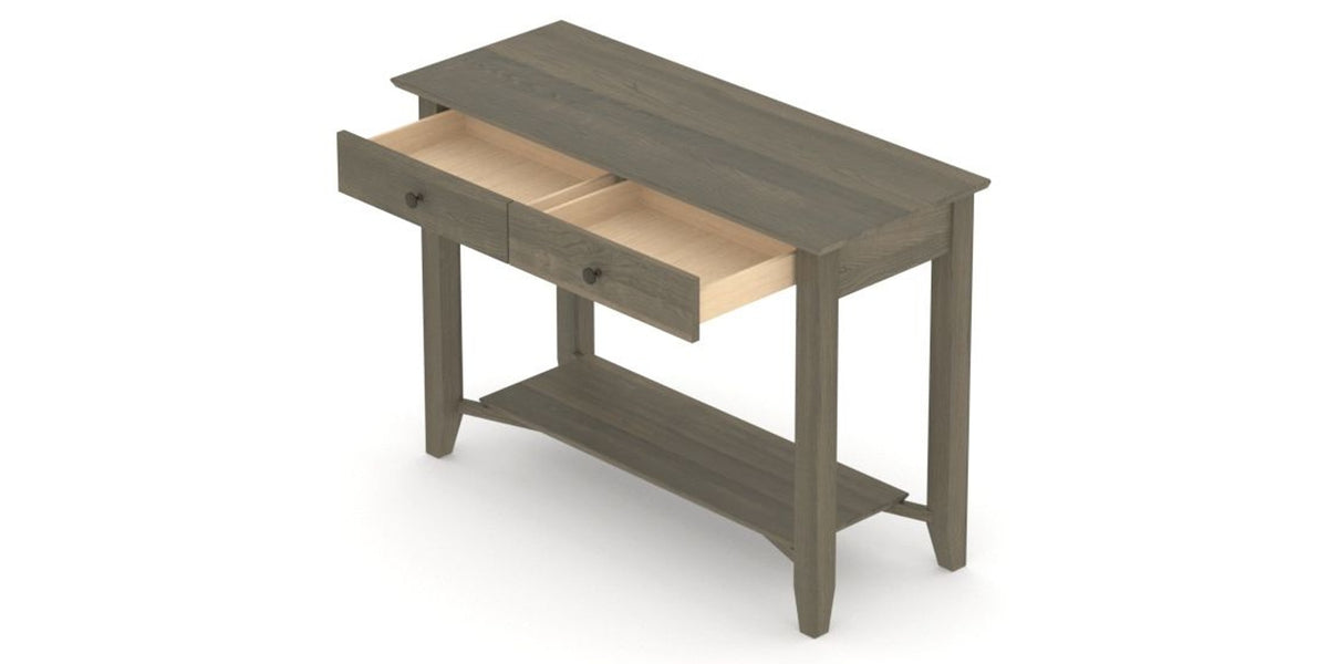 Canadel Accent Sofa Table 1846 in 08 Shadow, view from above