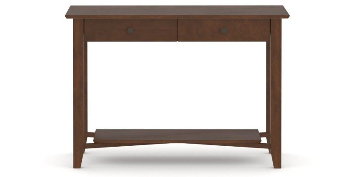 Canadel Accent Sofa Table 1846 in 19 Cognac Washed, side view