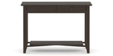 Canadel Accent Sofa Table 1846 in 59 Davy's Grey, side view