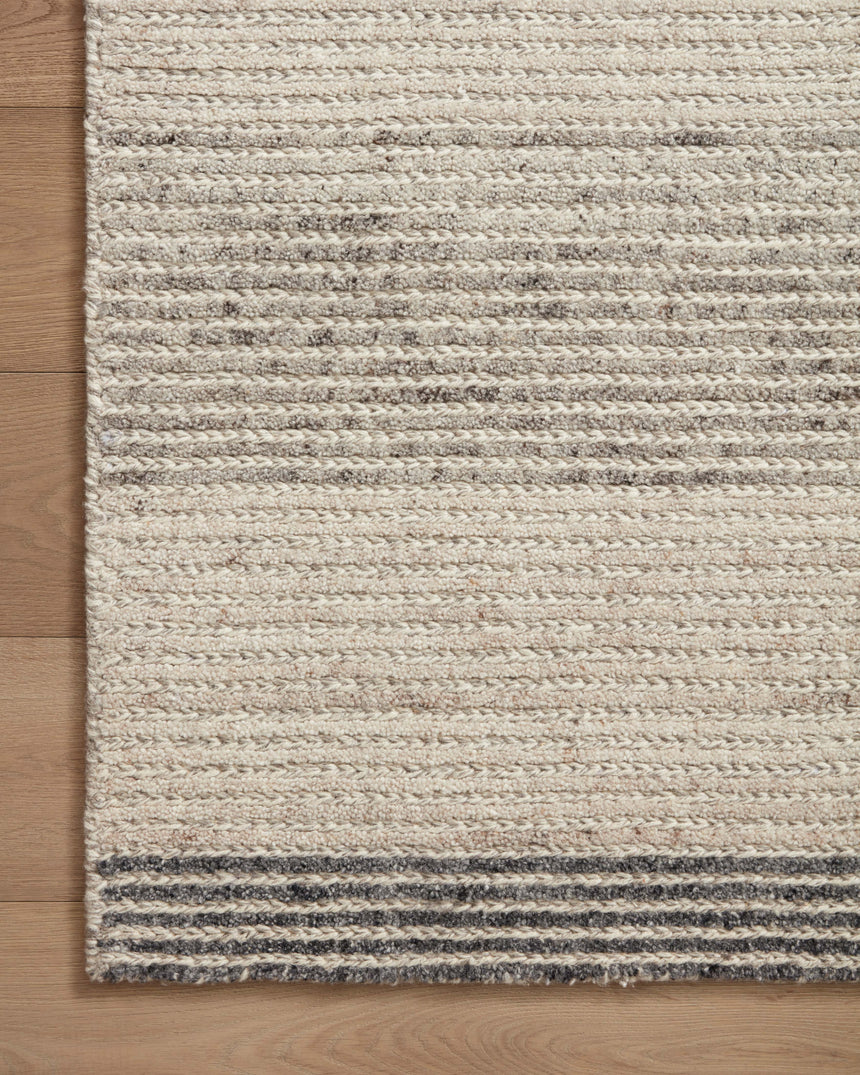 Stiles Rug 01 | Dove / Ink