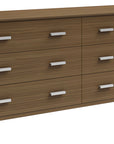 Praline on Walnut | Mobican Sapporo Double Dresser | Valley Ridge Furniture