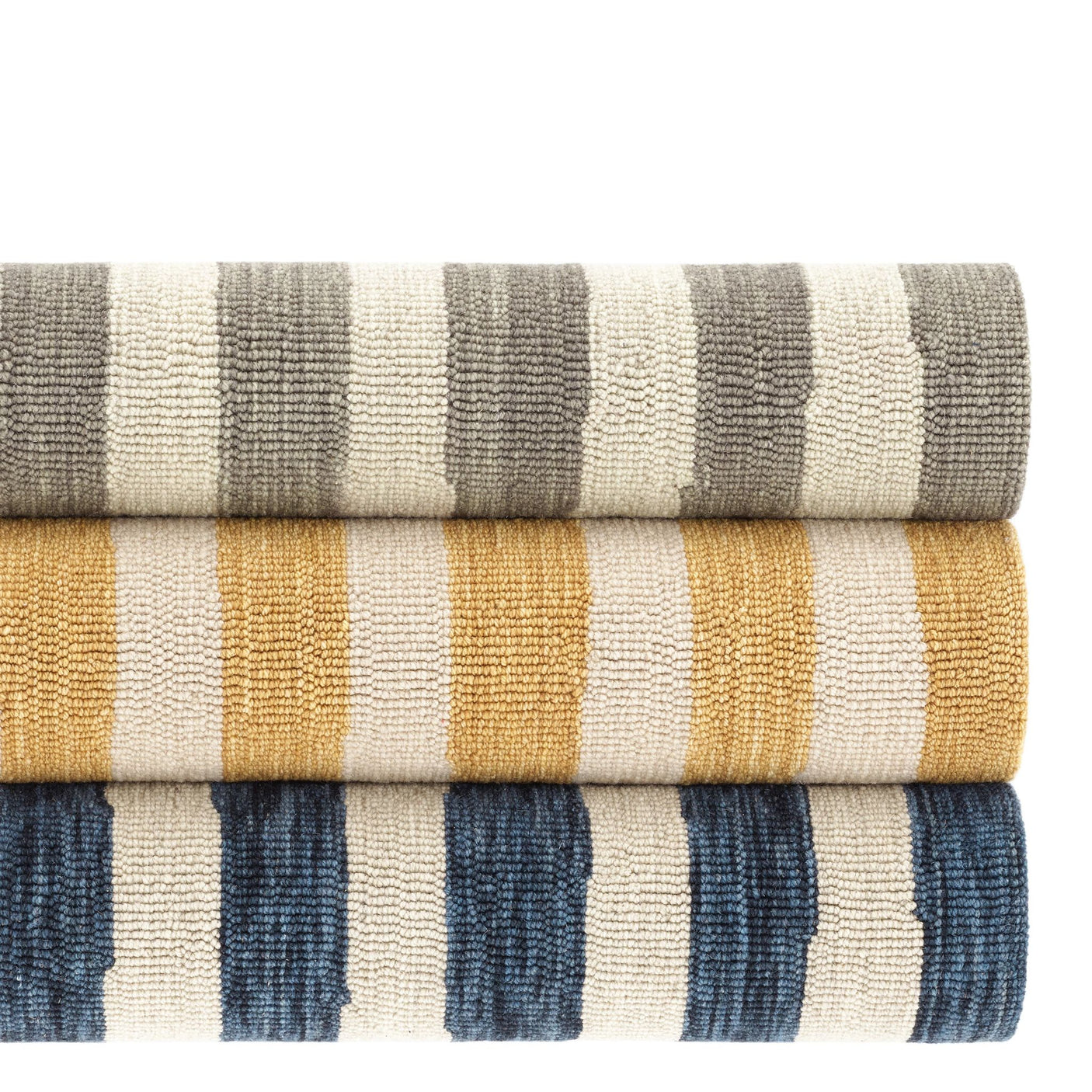 Silas Stripe Hand Micro Hooked Wool Rug