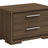 Natural Walnut with Brushed Nickel Handles | Mobican Sonoma Night Table | Valley Ridge Furniture