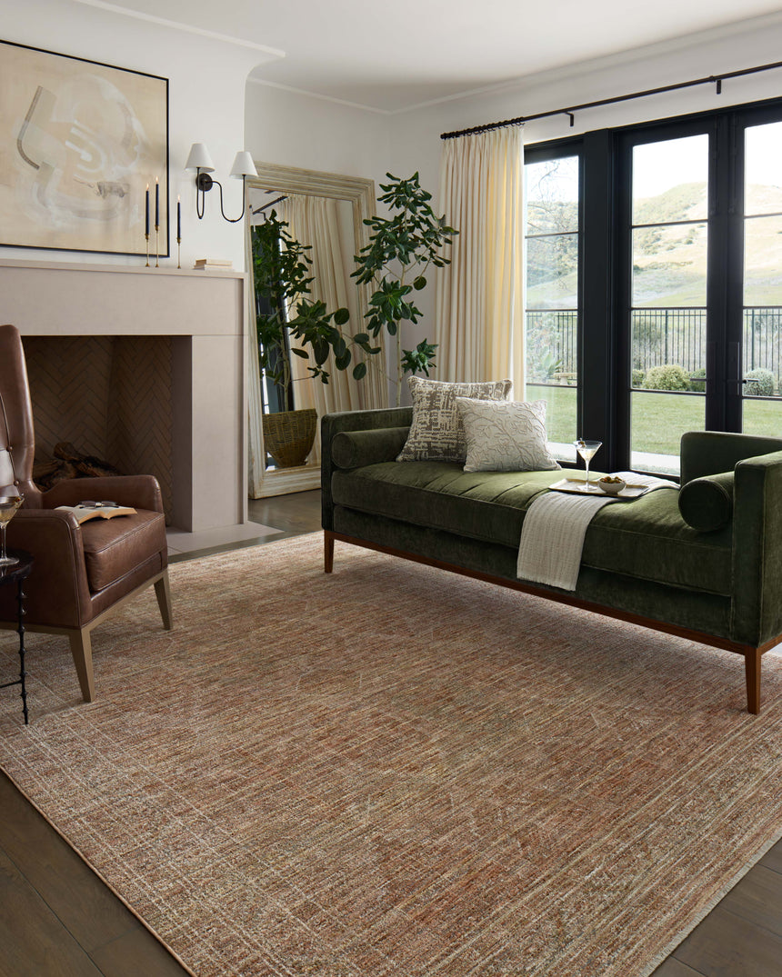 Tabitha Rug 05 | Clay / Natural