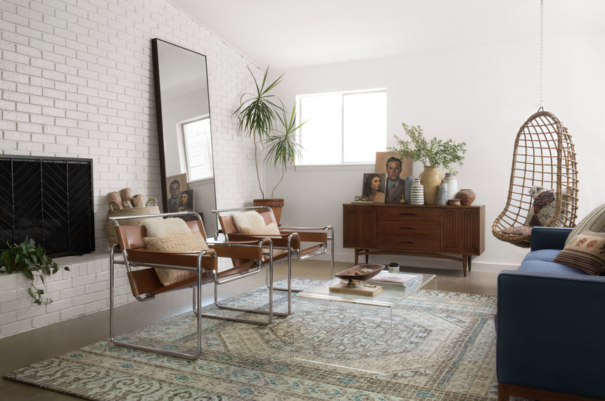 Tatum Rug 02 | Stone / Blue