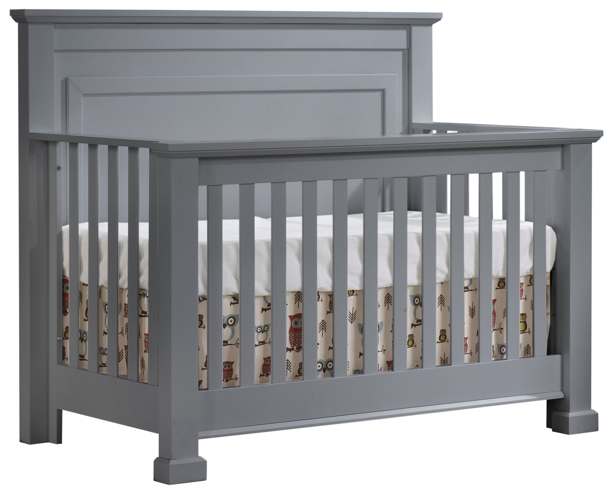 Elephant Grey Birch | Taylor 5-in-1 Convertible Crib | Valley Ridge Furniture