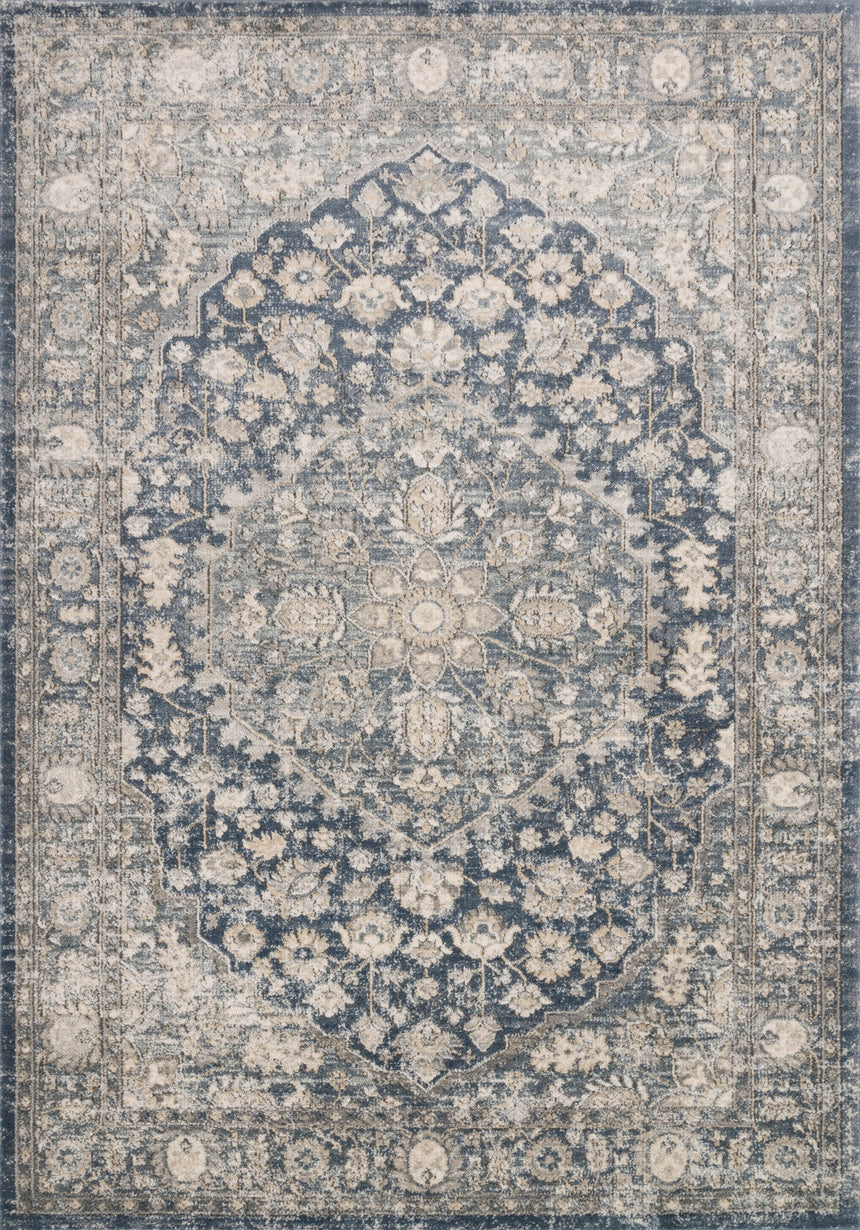 Teagan Rug 01 | Denim / Mist
