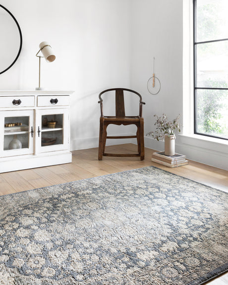 Teagan Rug 01 | Denim / Mist