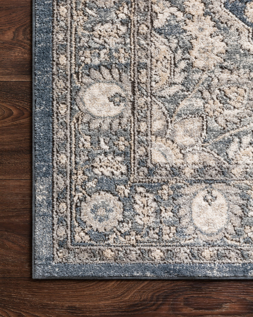 Teagan Rug 01 | Denim / Mist