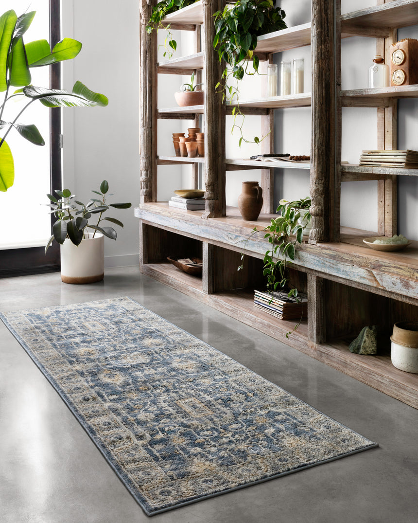 Teagan Rug 03 | Denim / Pebble