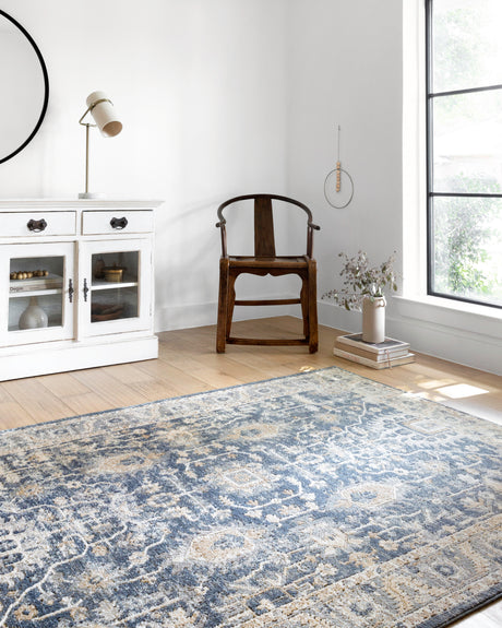 Teagan Rug 03 | Denim / Pebble