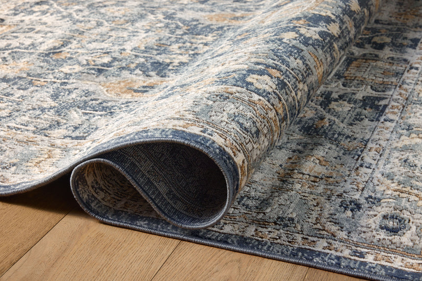 Teagan Rug 03 | Denim / Pebble
