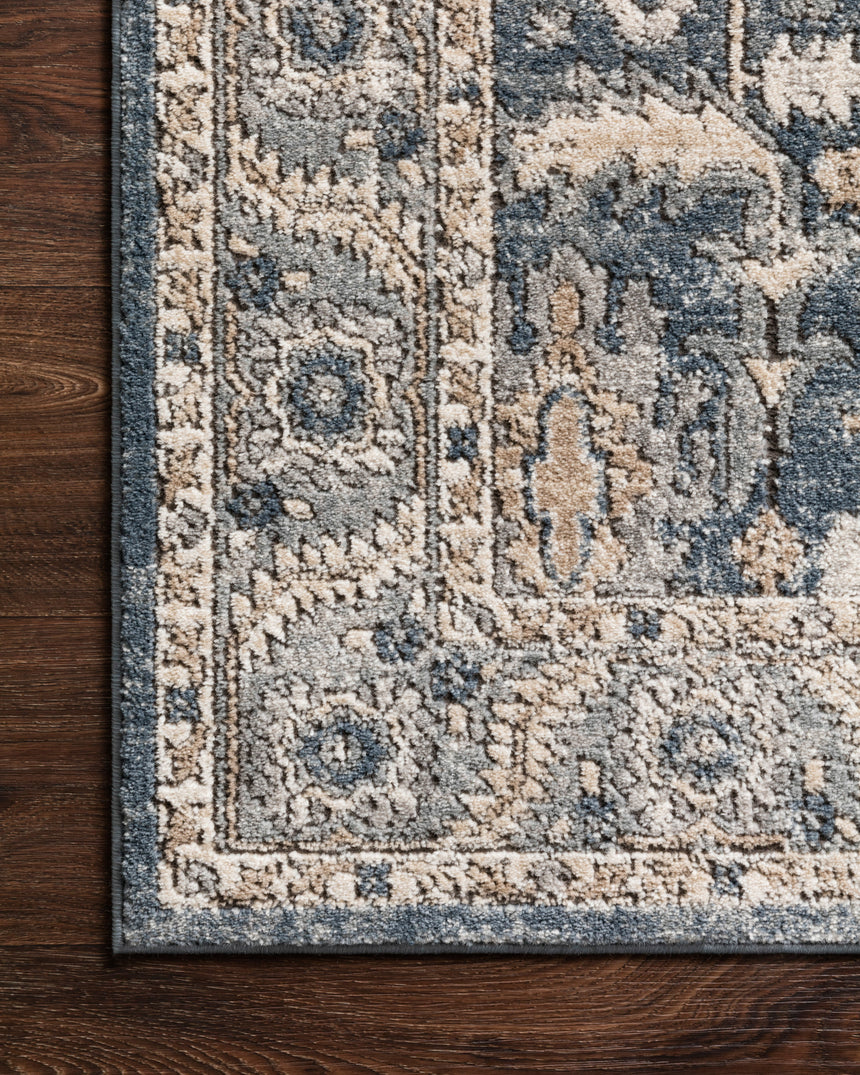 Teagan Rug 03 | Denim / Pebble