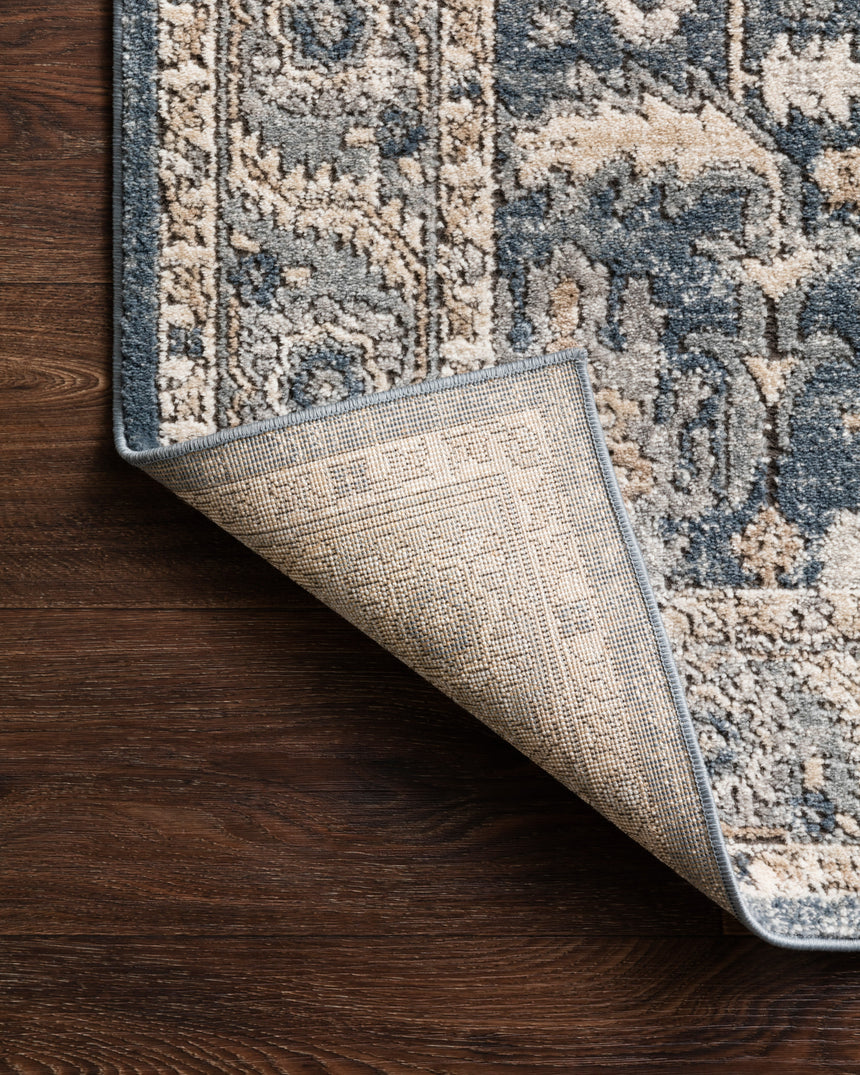 Teagan Rug 03 | Denim / Pebble