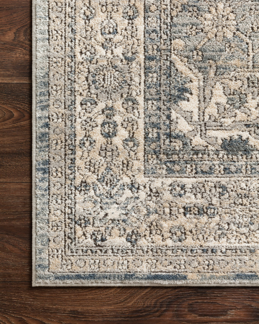 Teagan Rug 04 | Sky / Natural