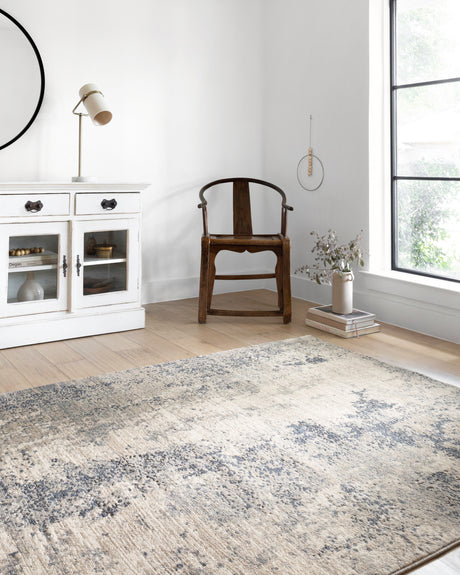 Teagan Rug 07 | Natural / Denim