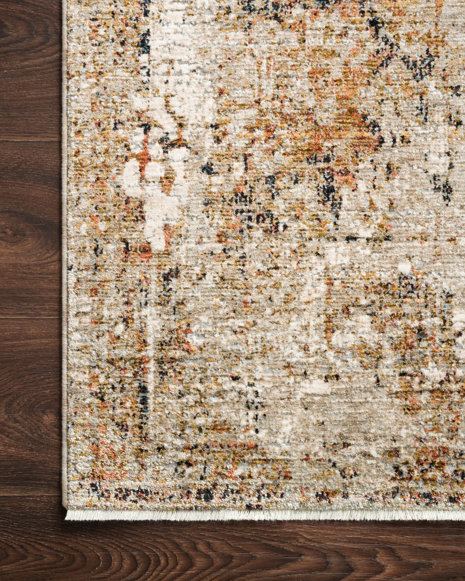 Theia Rug 02 | Taupe / Gold