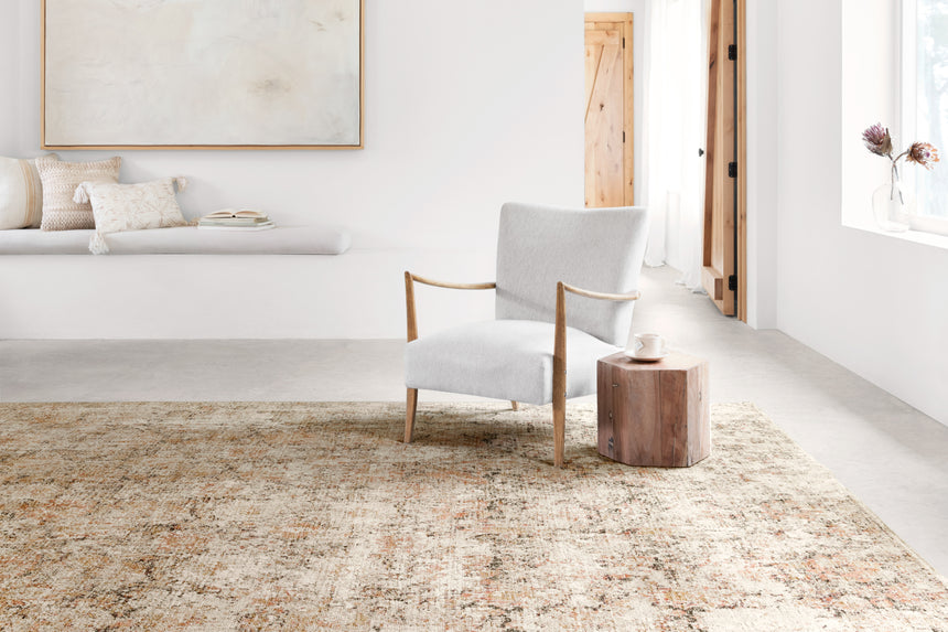 Theia Rug 02 | Taupe / Gold