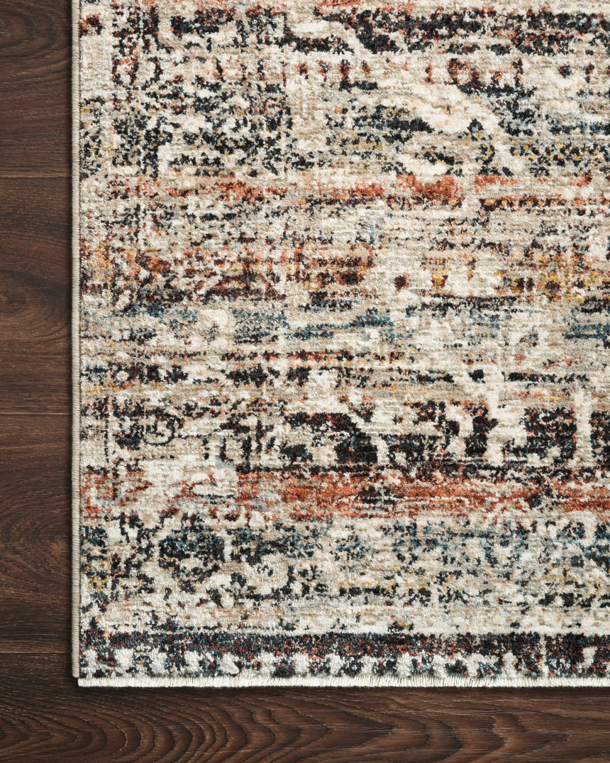 Theia Rug 03 | Taupe / Multi