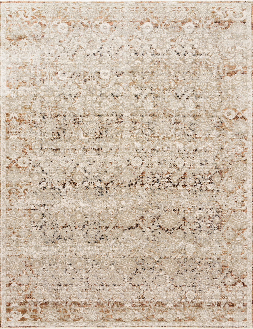 Theia Rug 07 | Natural / Rust