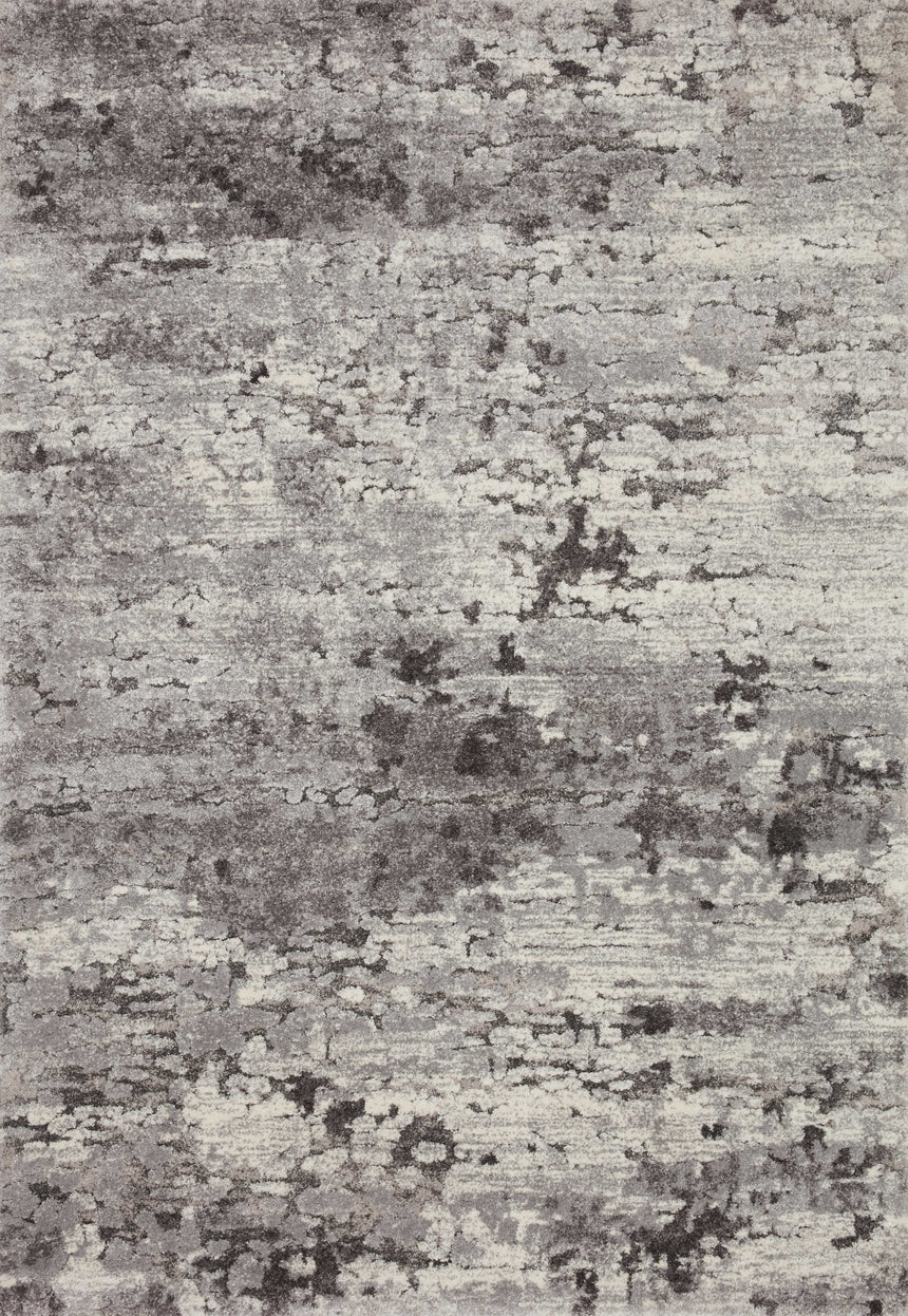 Theory Rug 08 | Charcoal / Grey
