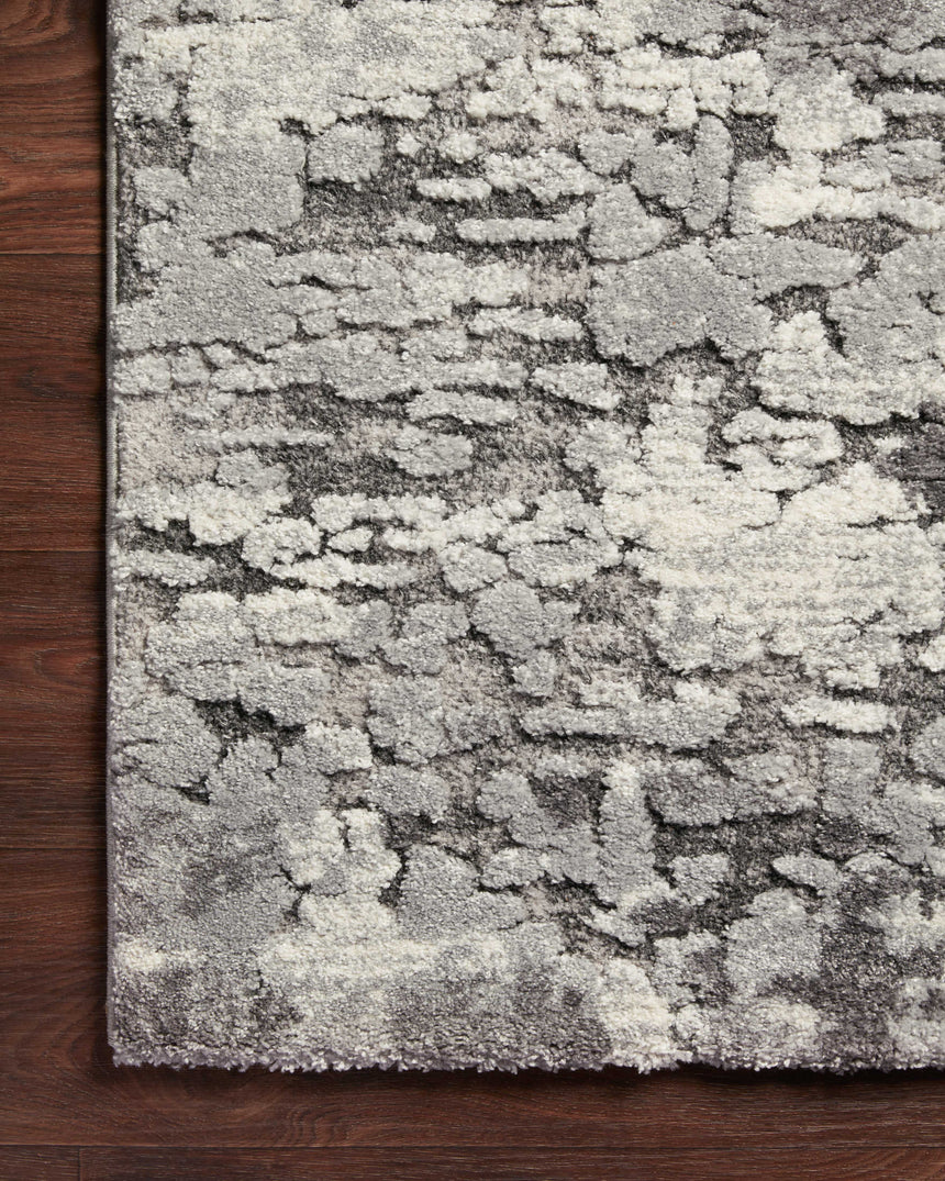 Theory Rug 08 | Charcoal / Grey