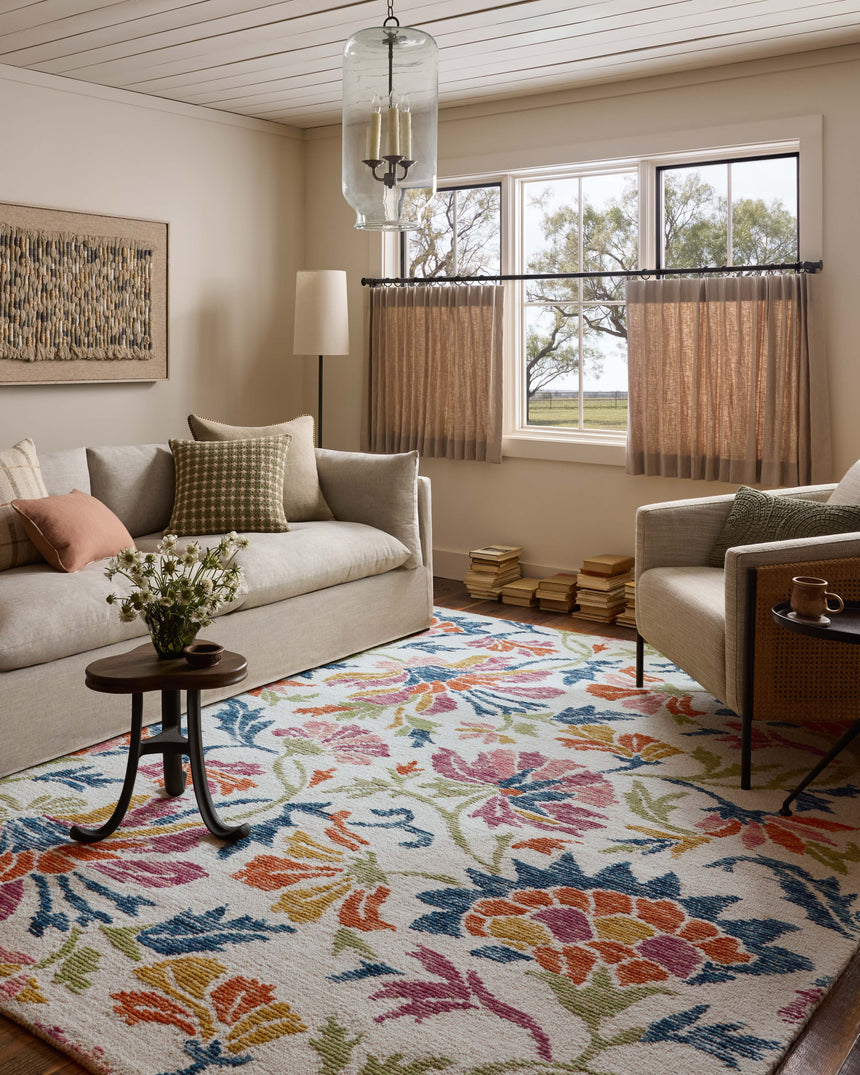 Tilly Rug 02 | Ivory / Multi