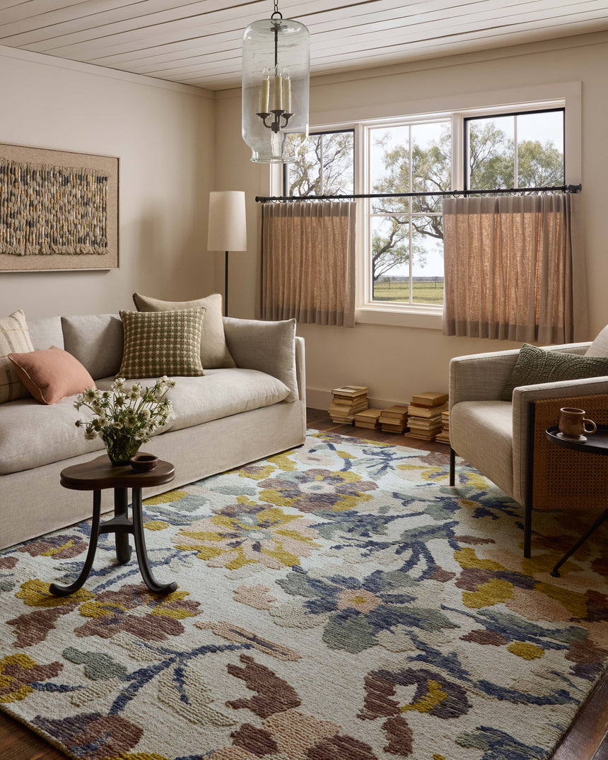 Tilly Rug 03 | Bone / Multi