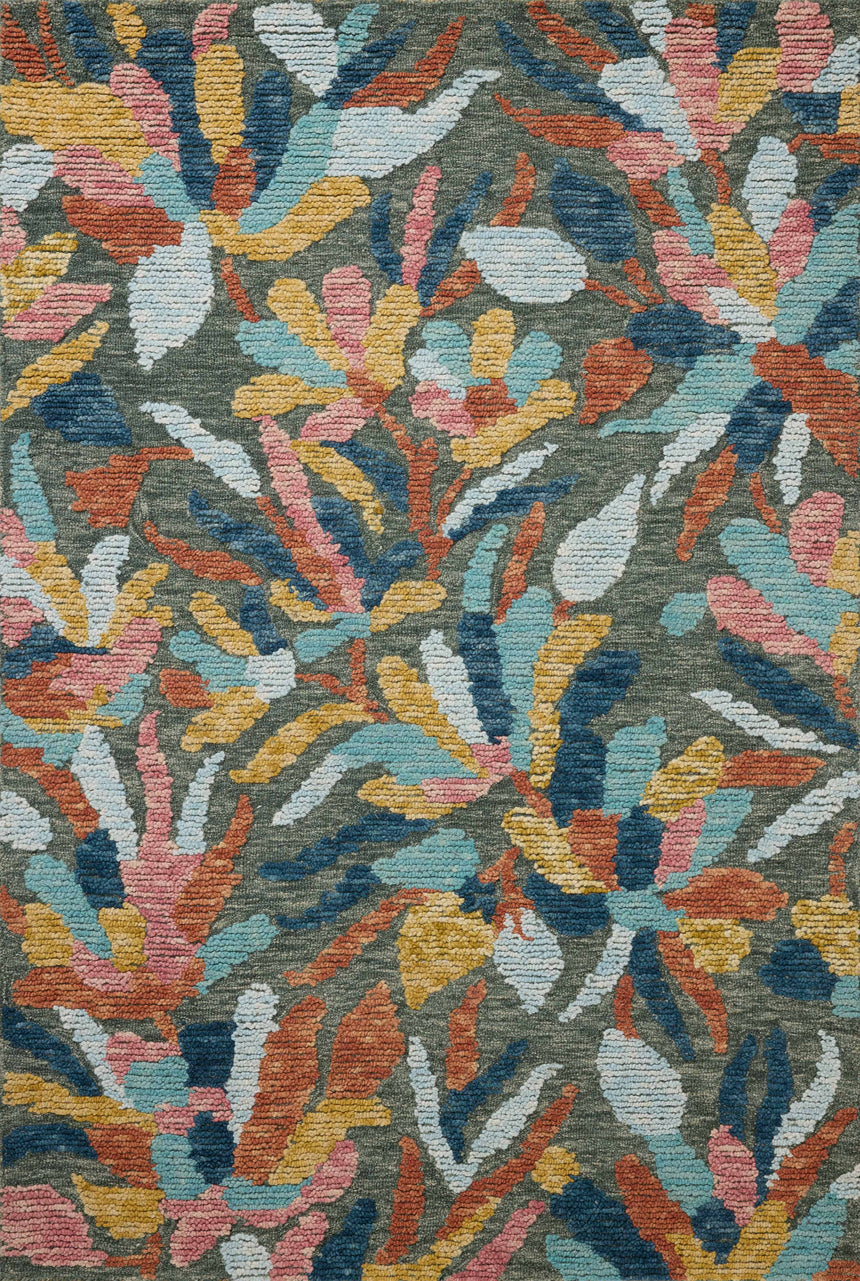 Tilly Rug 05 | Green / Multi