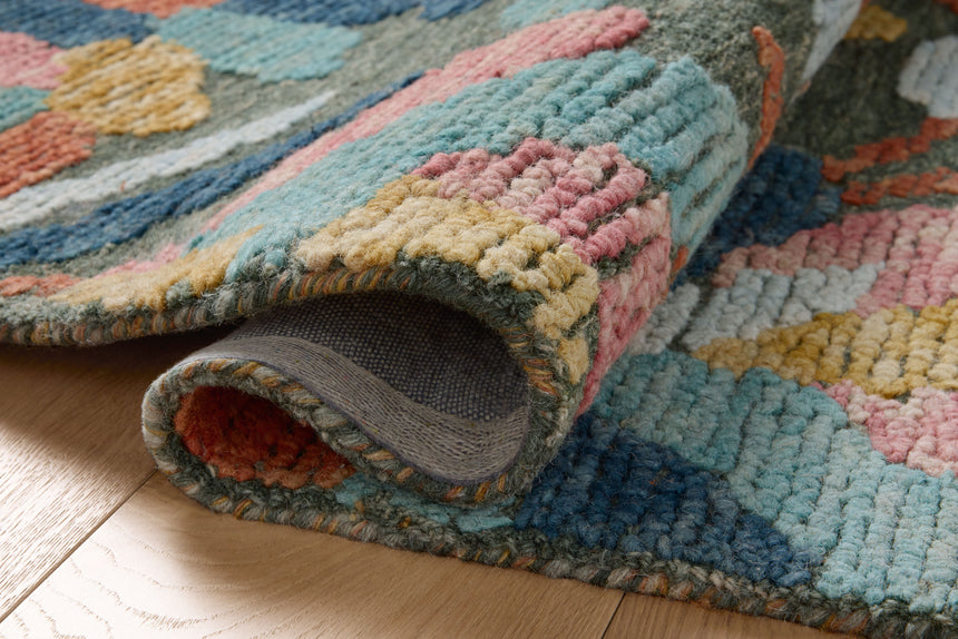 Tilly Rug 05 | Green / Multi
