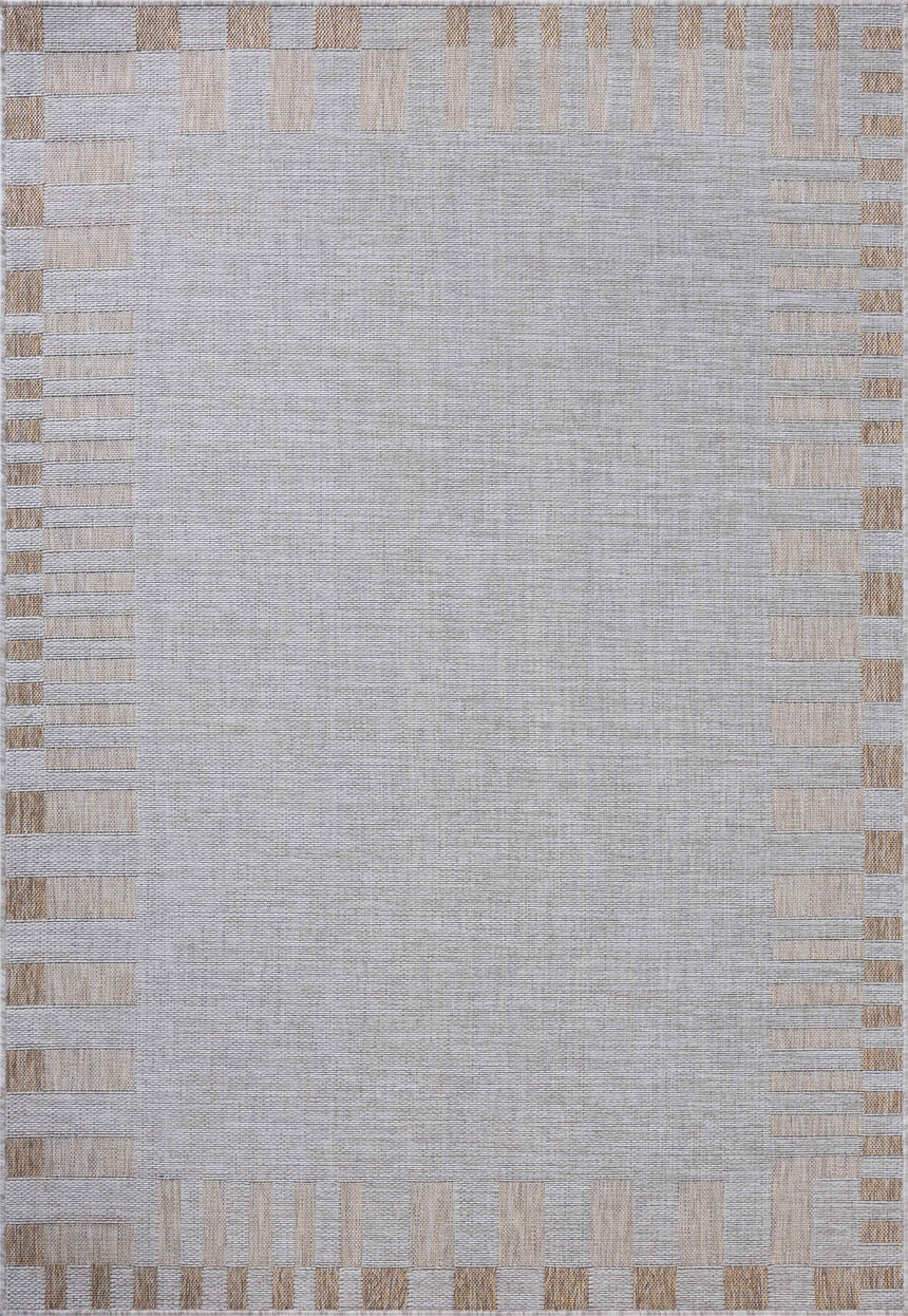 Topanga Rug 08 | Silver / Natural