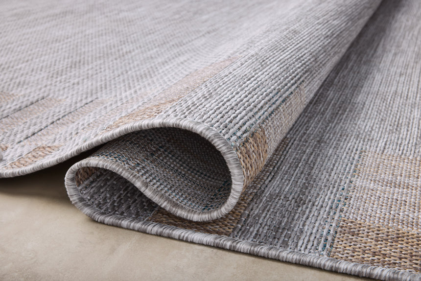 Topanga Rug 08 | Silver / Natural