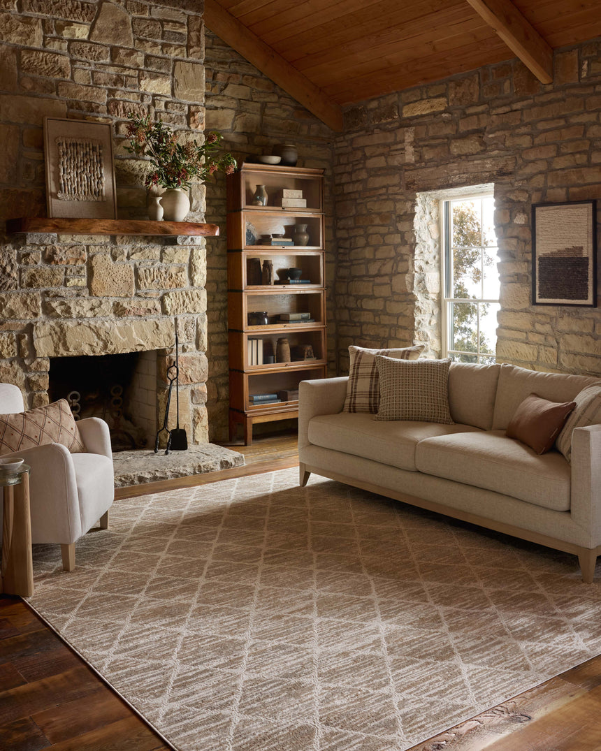 Townes Rug 01 | Pebble / Beige