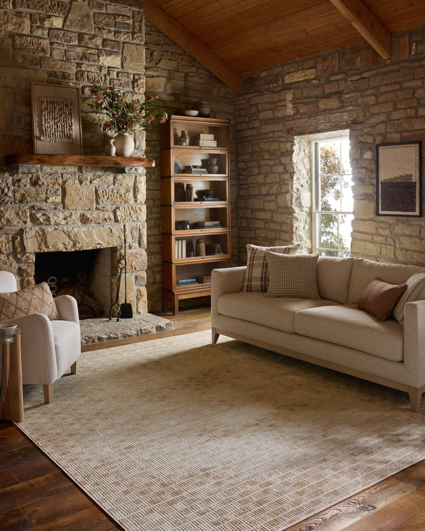 Townes Rug 06 | Beige / Clay