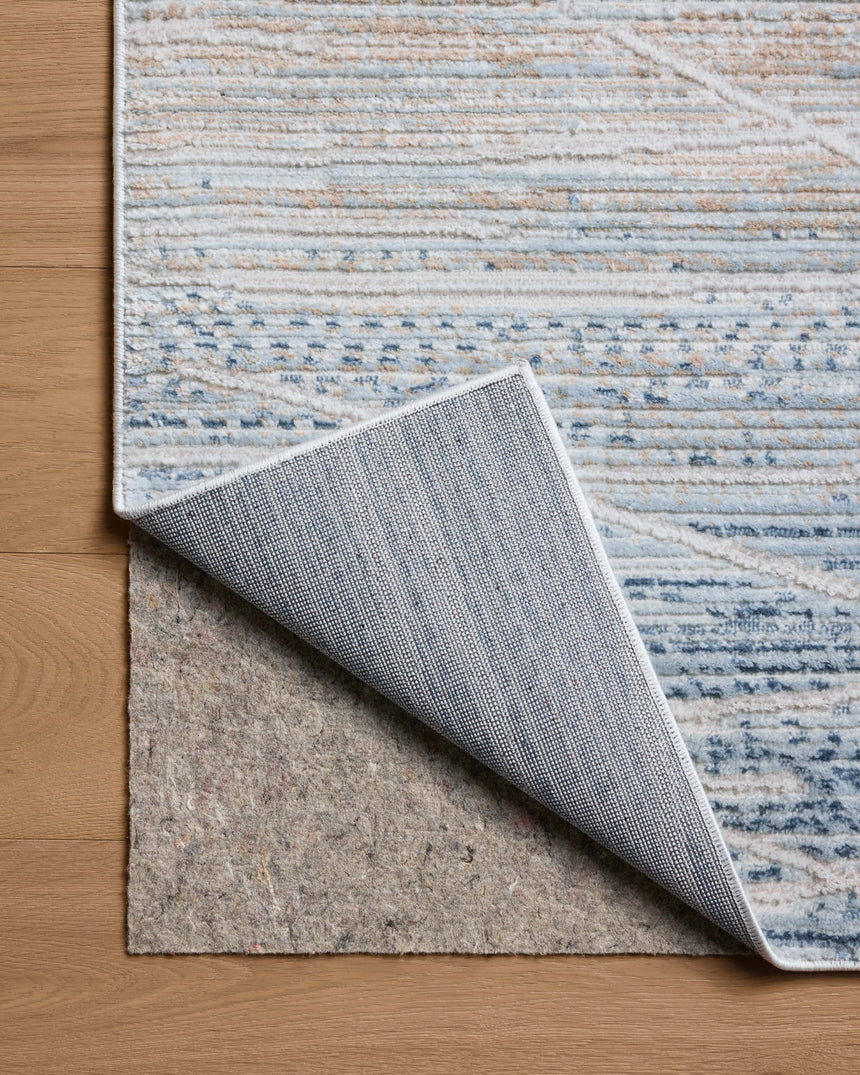 Townes Rug 07 | Natural / Sky