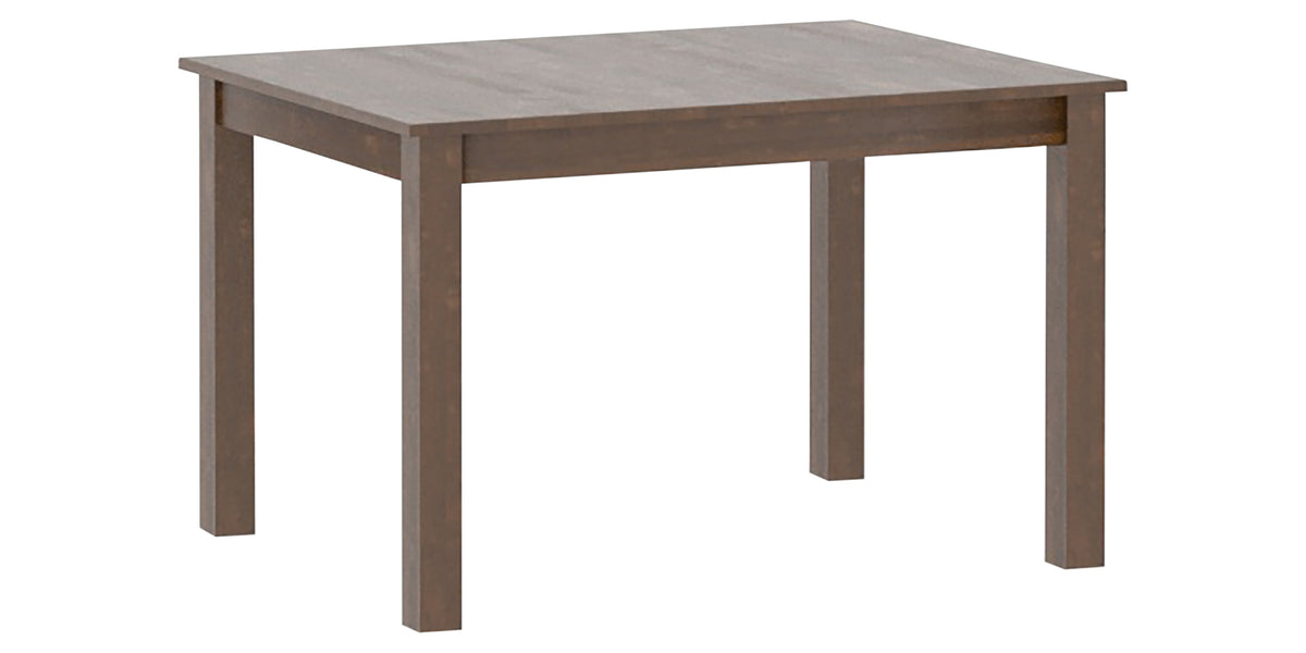 Canadel HD Dining Table in Cognac Washed, three-quarter view