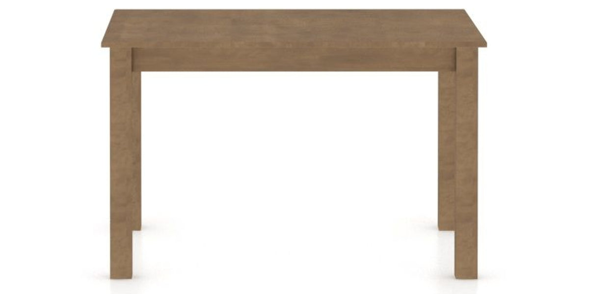 Canadel HD Dining Table in Pecan Washed, side view