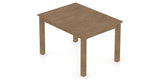 Canadel HD Dining Table in Pecan Washed, view from above