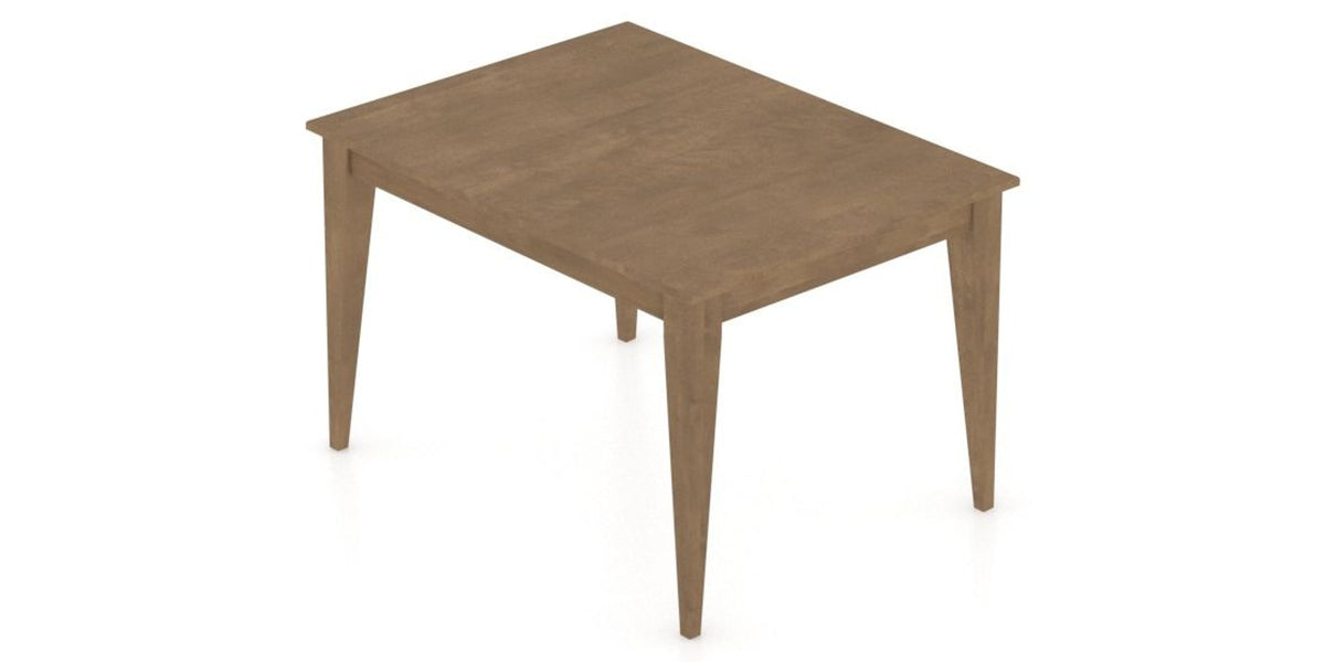 Canadel Pik Dining Table in Pecan Washed, view from above
