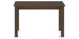 Canadel HD Dining Table in Hazelnut Washed, side view