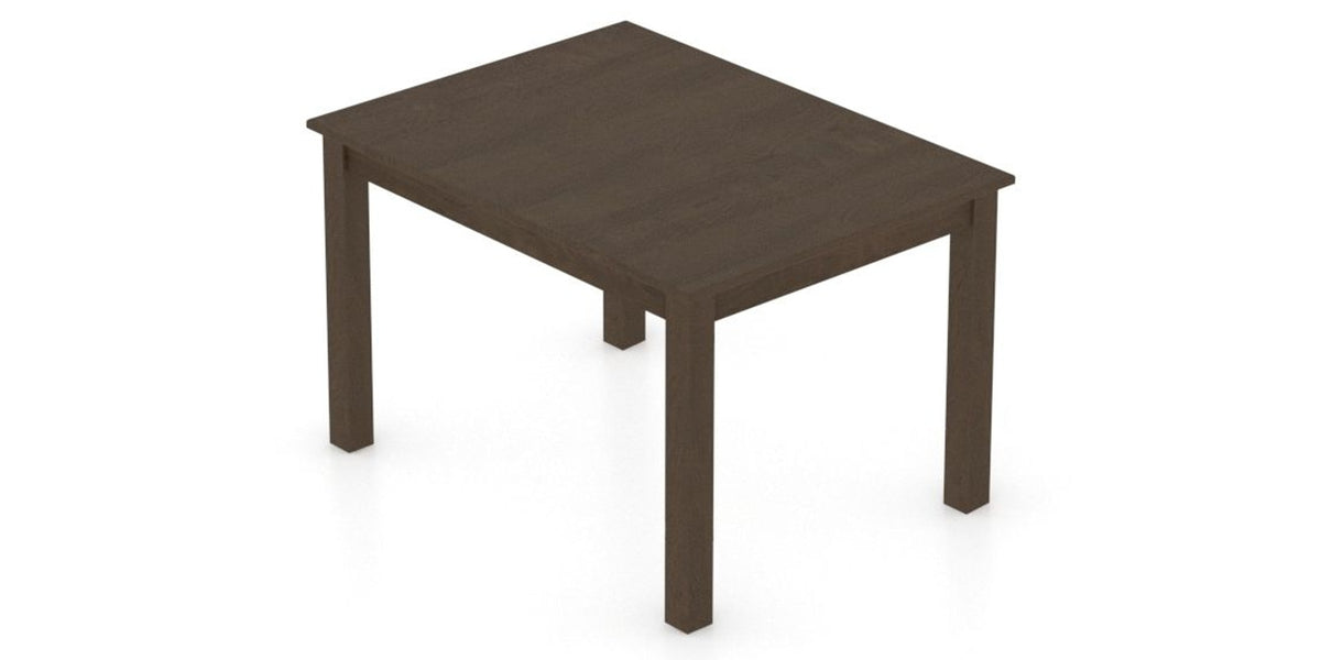 Canadel HD Dining Table in Hazelnut Washed, view from above