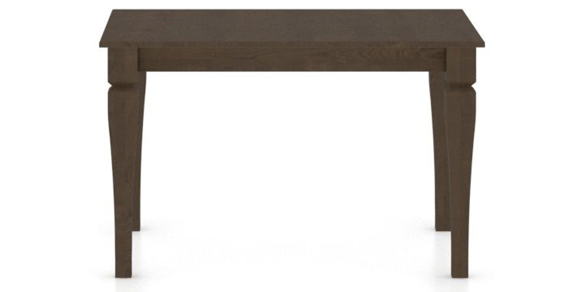 Canadel PB Dining Table in Hazelnut Washed, side view